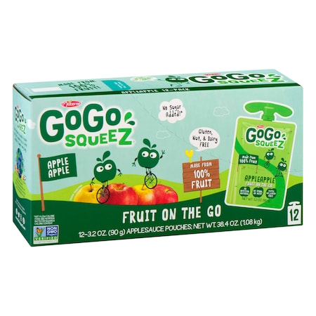 Gogo Squeez GoGo Apple Apple, PK72 120436
